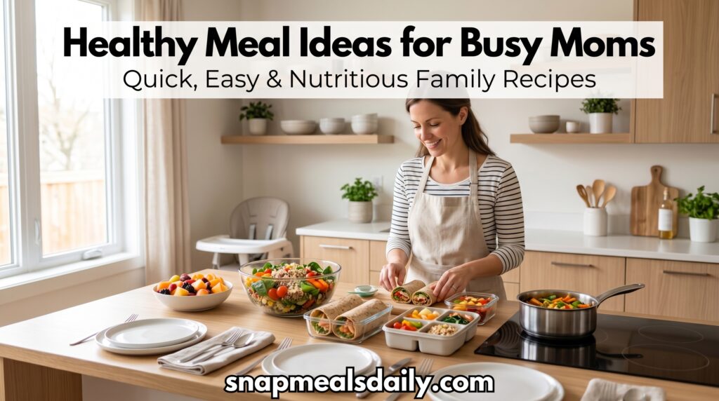 Healthy Meal Ideas for Busy Moms: Quick & Easy Recipes