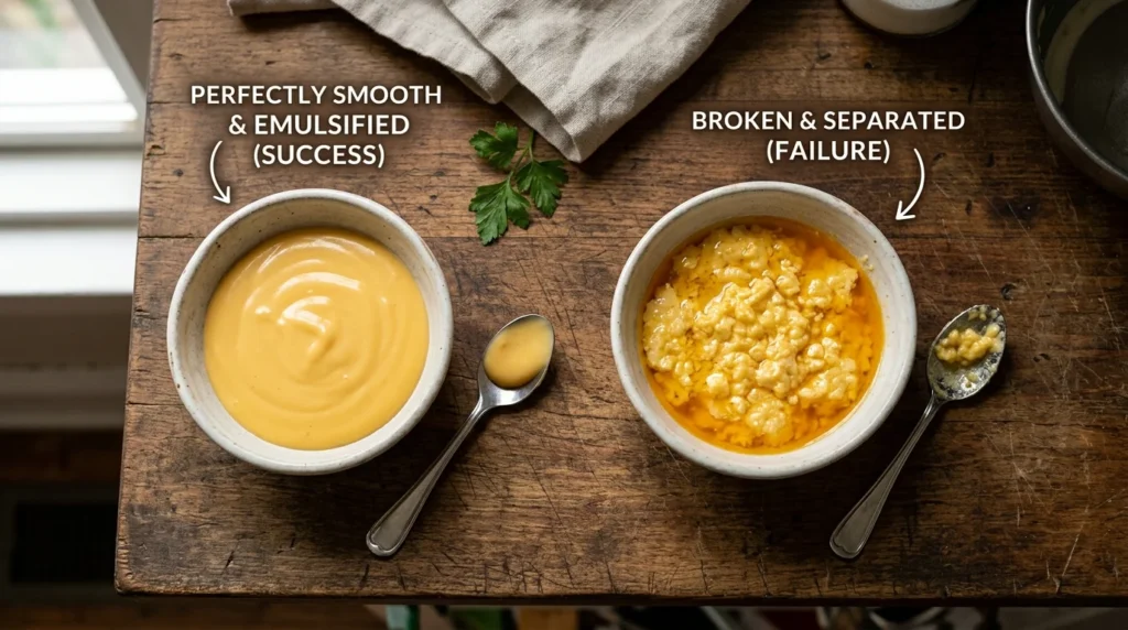 Mac and Cheese Recipe tips for avoiding broken or grainy cheese sauce