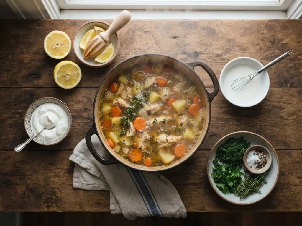 Fresh lemon juice and herbs used to enhance slow cooker recipes.