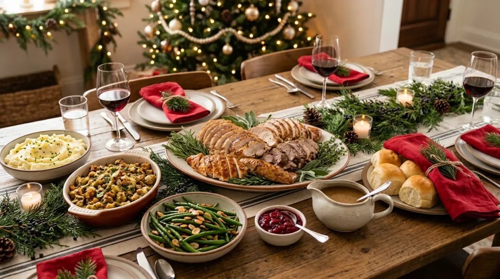 Christmas Dinner Menu